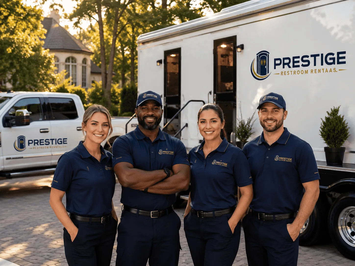 Trusted Luxury Portable Restrooms company in Coyote, CA